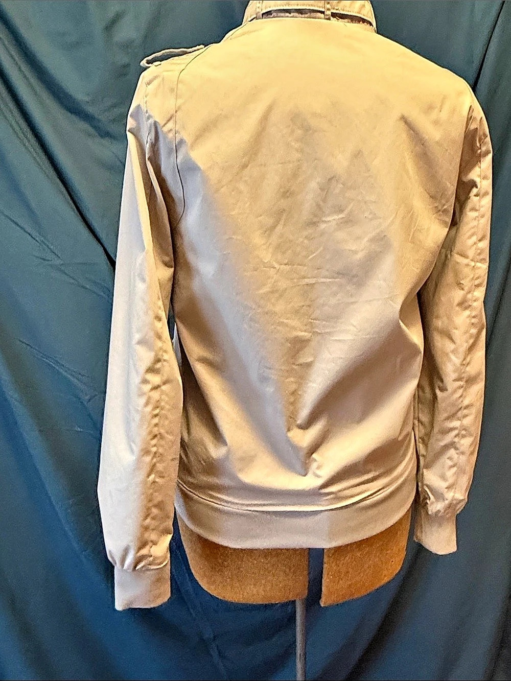 Members Only Iconic Racer Jacket Soft Grey Size Medium - Picture 2 of 7